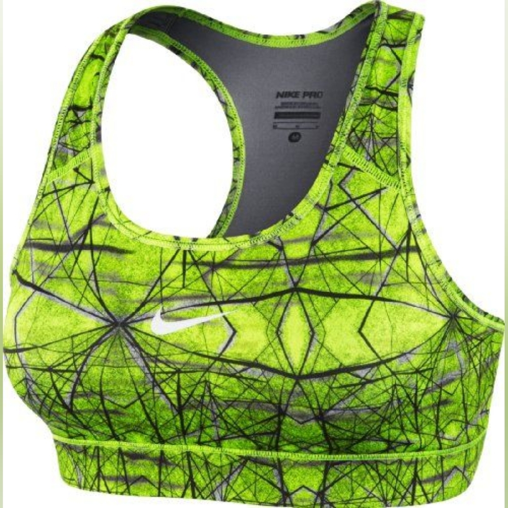 Nike Pro Neon sports bra